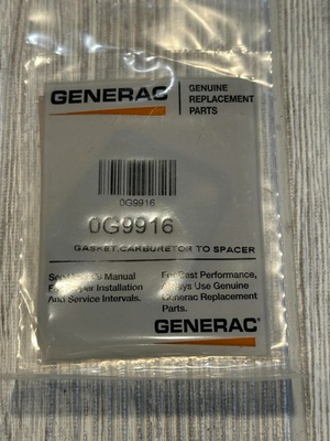 #ad New Generac Genuine OEM Carburetor Spacer Gasket 0G9916 $7.00
