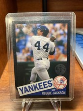 2020 Topps - 1985 Topps Baseball Reggie Jackson #85-73 Black /299