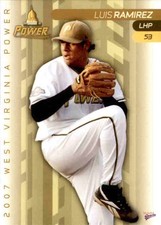 2007 West Virginia Power Multi-Ad #28 Luis Ramirez Caracas Venezuela VZ Card