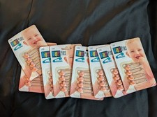 Vtg 1993 NOS Diaper Pins 8 Pks of 4 32 Pink Ducks Babies Best