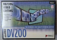 Pinnacle miroVIDEO DV200 Digital Video CaptureCard Editing System New/Sealed Box