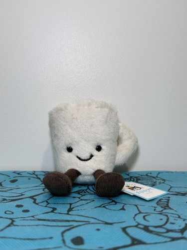 Jellycat Amuseables Espresso Cup Coffee Plush Toy NEW NWT Authentic US Seller