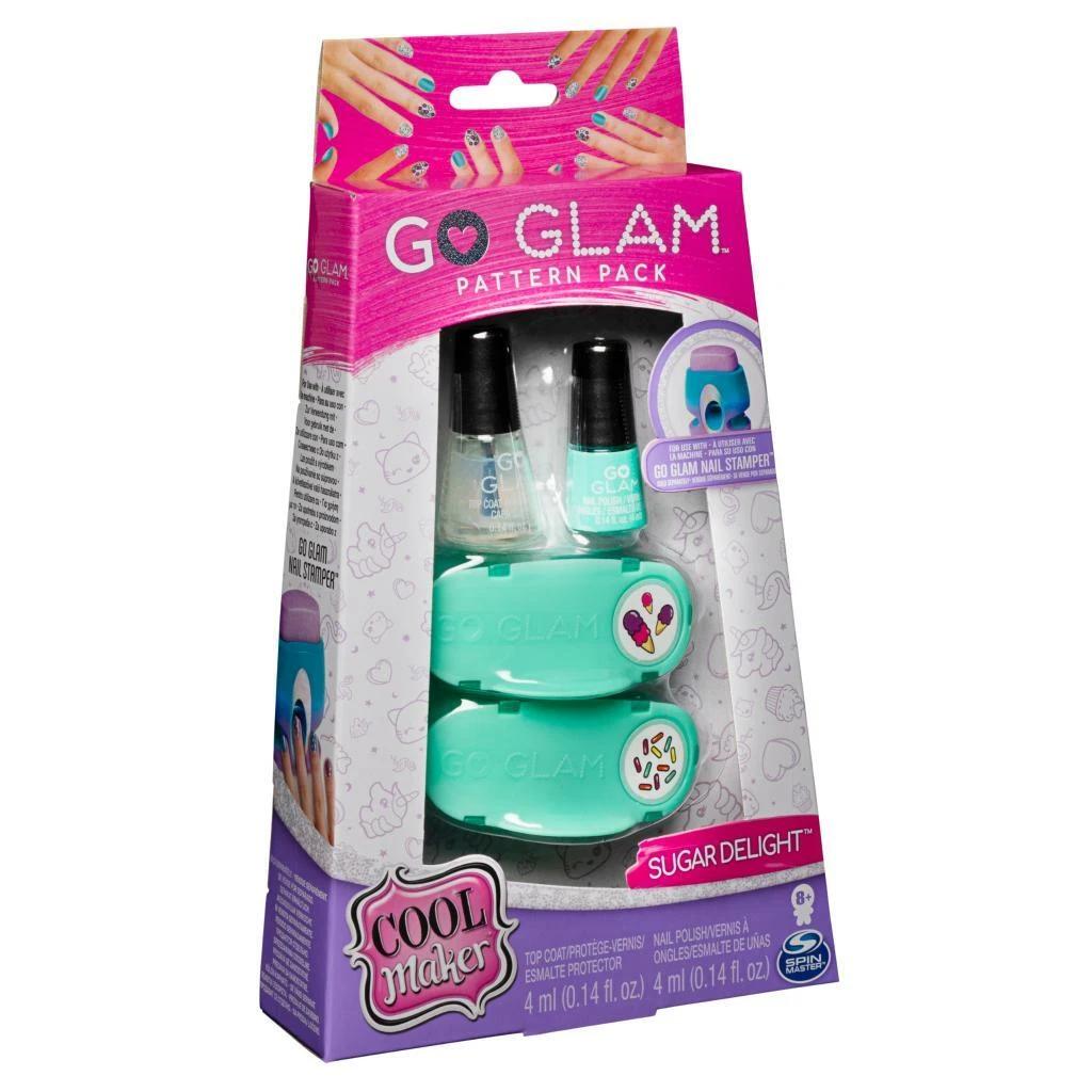 Cool Maker, GO GLAM Nail Stamper Refill Fashion Pack - Sugar