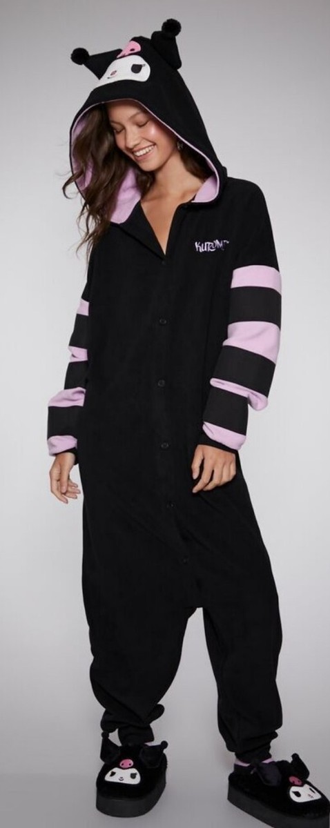Forever 21 Hello Kitty, Kuromi Pajama Jumpsuit | eBay
