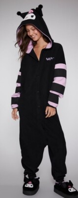 Forever 21 Hello Kitty, Kuromi Pajama Jumpsuit | eBay
