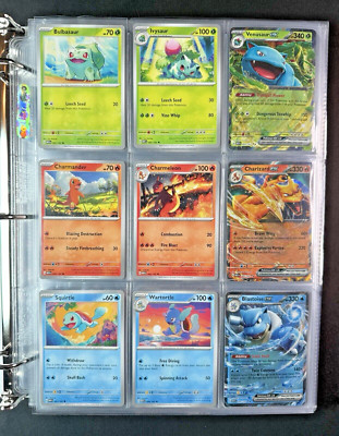 🔥 POKEMON 151 TCG - COMPLETE SET 165/165 - ALL 12 EX & HOLO CARDS