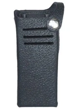 Leather Case 3" Fixed Loop D-Ring for MOTOTRBO XPR7350, XPR7350e, XPR7380,
