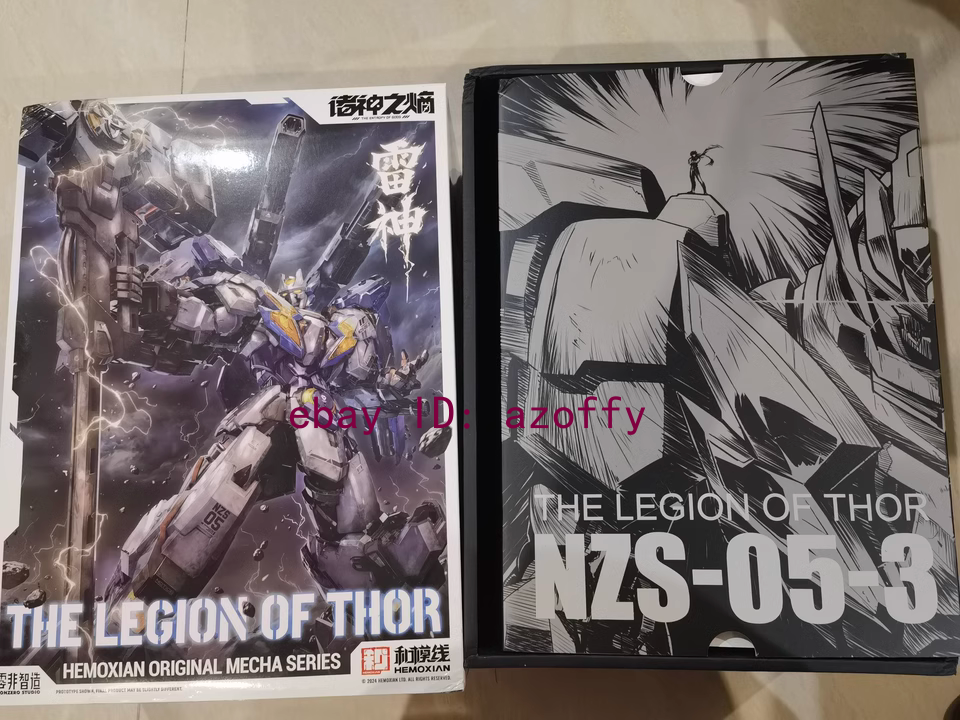HEMOXIAN 1/100 雷神 NZS-05-3 未開封品 HEMOXIAN THOR 1/100 MG NZS-05-3 The Legion of Thor Assembly Model
