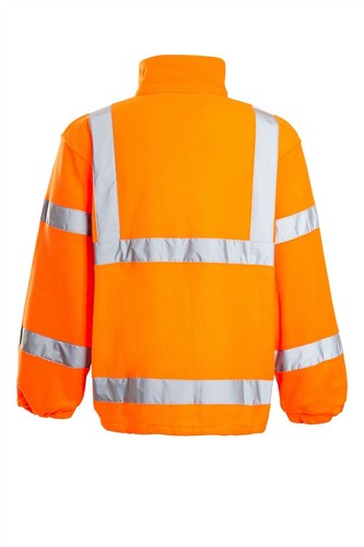 KRAFTD - Chaqueta de lana reflectante con cremallera completa de alta visibilidad - Imagen 13 de 26