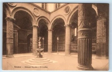 FLORENCE - Palazzo Vecchio - Il Cortile ITALY Postcard