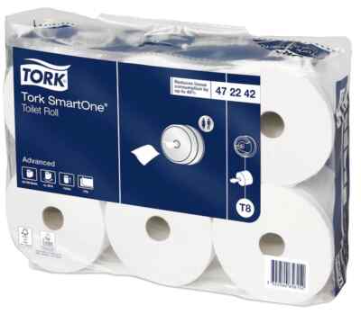 Tork SmartOne 6 Rollen 2-lagig T8 472242 
