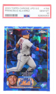 2023 Topps Chrome Update Series Sapphire Edition - Rookie Debut