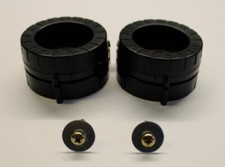 Tascam 38 1/2" Half Inch Tape Nab Hub Pair With Screws Washers