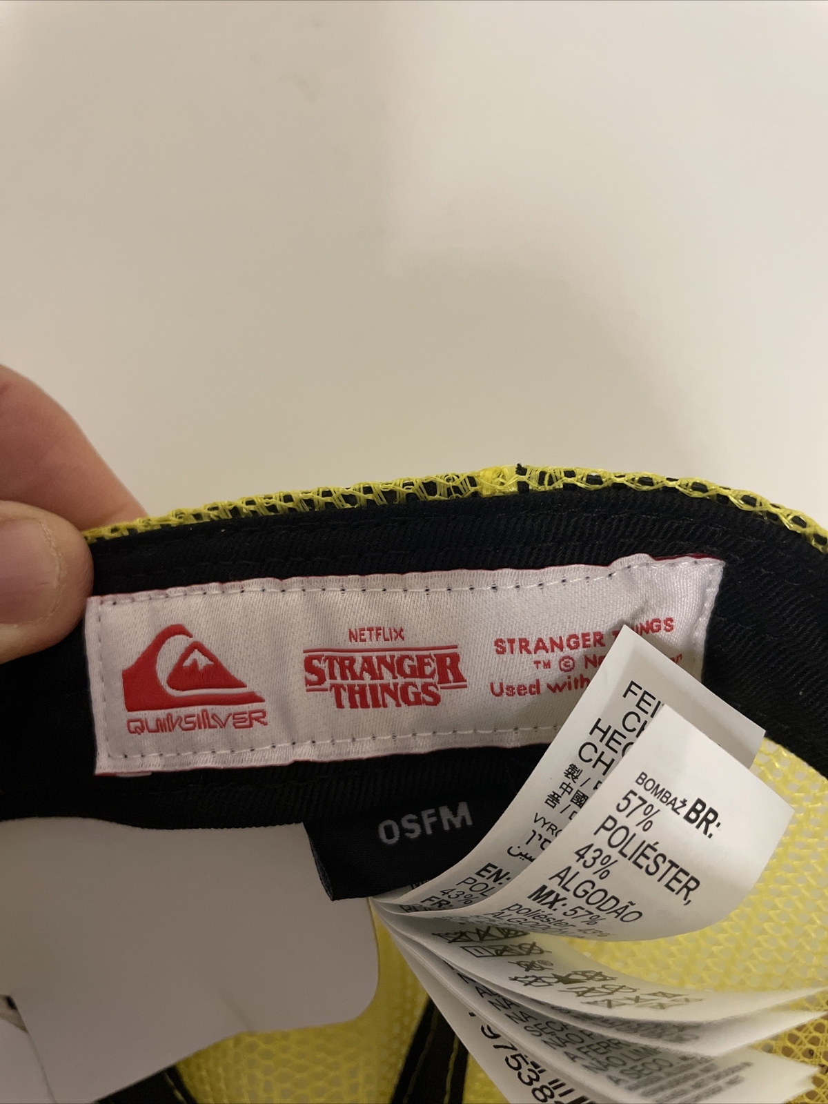 Quiksilver stranger things Surfer Boy Pizza Cap - New - SOLD OUT image 3