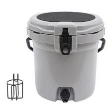 5 Gallon Portable Outdoor Water Jug Cooler Camping Beverage Dispenser 18.93L US