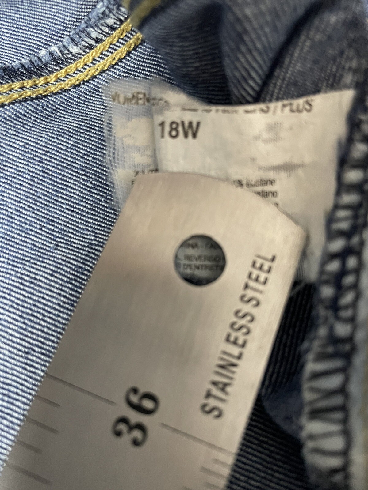 Gloria Vanderbilt  Jeans Size 18W Jordyn Stretch Denim All Around Slimming Pants