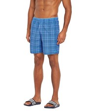 Adidas X-Small Men's Blue Check Beach / Swim Shorts BNWT XS 27" 28" 29" RRP £37