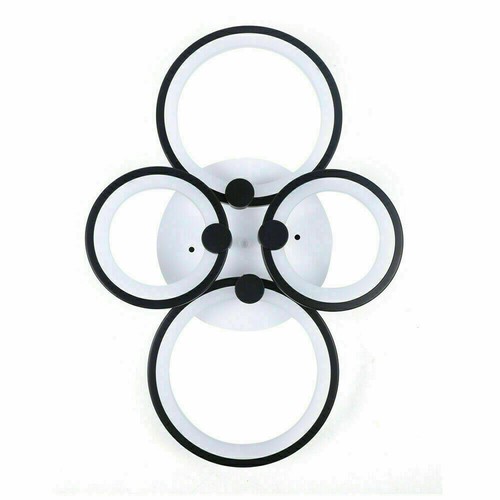 Acrylic Chandelier Light Ceiling Lamp Modern LED Living Room Bedroom Lamp+Remote - Bild 18 von 43