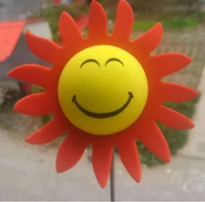 Smiling Sunflower  Antenna Topper Ball NIP 