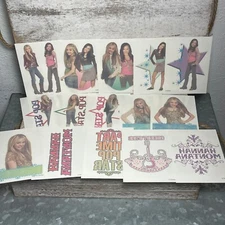 Lot of 15, 12 or 9 Sandylion Disney Hannah Montana Tattoos Temporary Body Art 4"