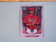 Matt Railey Arizona Diamondbacks 2014 Bowman Chrome Draft Card