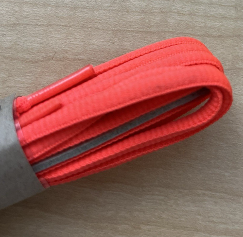 Nike 54” Oval Fluor Coral Laces - Picture 3 of 3