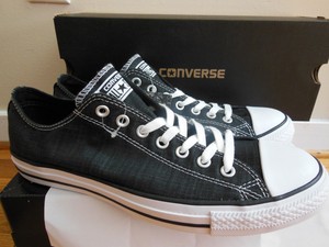 CONVERSE ALL STAR CTAS OX WASH UNISEX SHOES 151202C BLACK/WHITE SIZE M10  W12 NIB | eBay