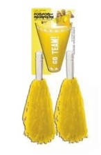 Pom Pom Megaphone Set - Cheerleader - Spirit Day - Dance Team