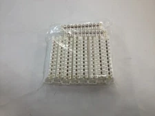 Siemon VDC-10T-02 Connecting and Grounding Block, White, Pack of 10