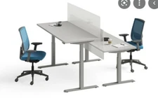 SitOnIt Seating adjustable height table base, Black, New in the box.