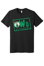 Boston Celtics NWO logo T-shirt | New World Order Youth-Adult 6XL Fast Ship!