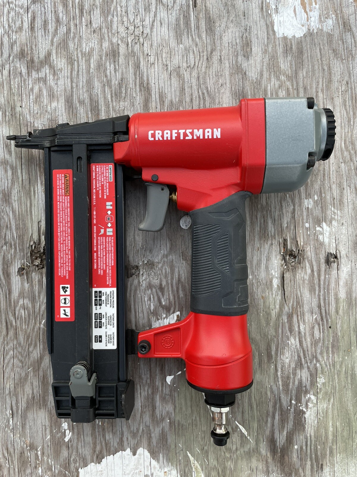 Craftsman CMPBN18SB 18GA Pneumatic Straight Brad Nailer Excellent Condition eBay
