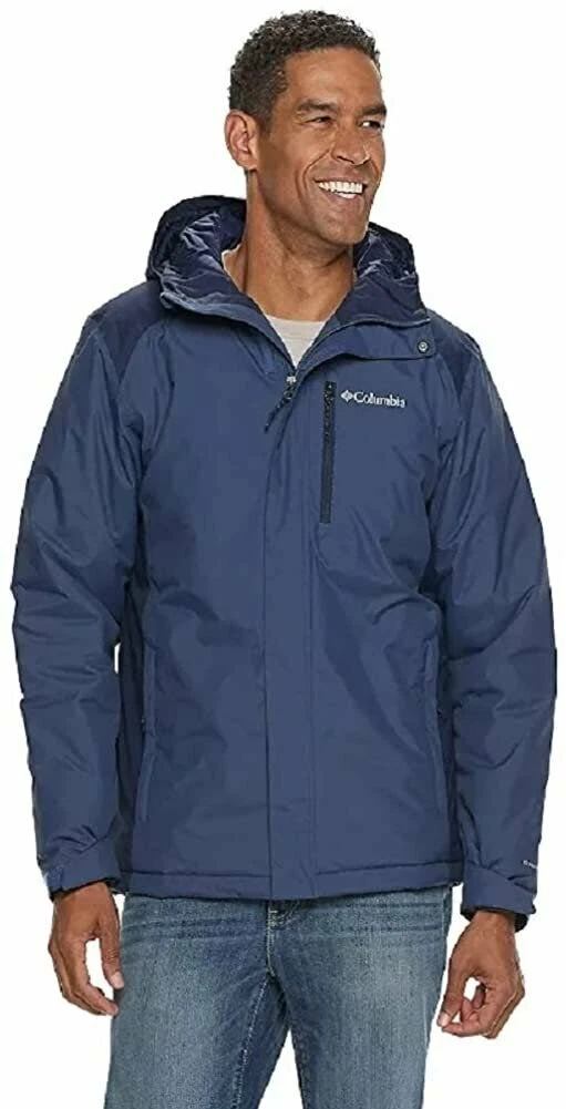 Mens columbia tipton store peak insulated jacket