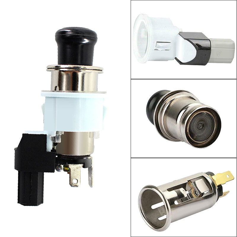 toyota corolla cigarette lighter socket Car Cigarette Lighter Assembly Socket Element Bezel For Toyota Corolla  4Runner