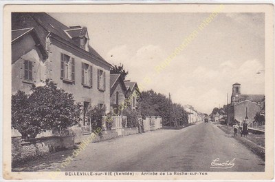 Sepia 85170 Belleville Sur Vie Arrival From La Roche Sur Yon Edit Chrétien