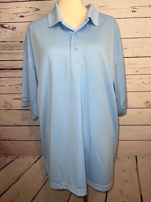 Columbia PFG XL Polo Shirt Extra Large Blue Performance Fishing Gear Mens