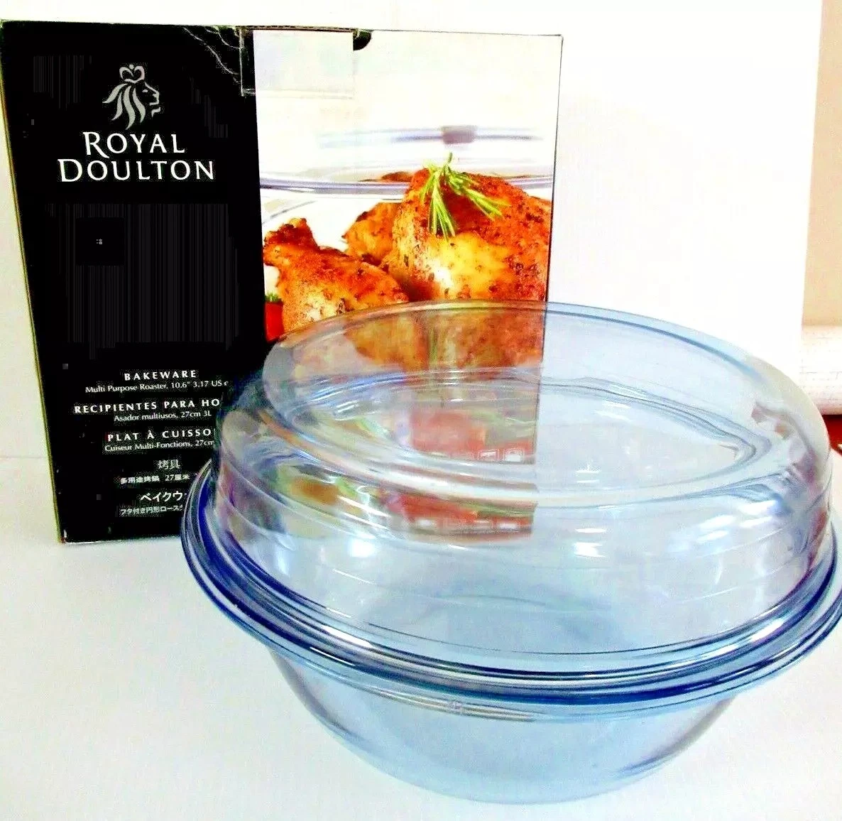 ROYAL DOULTON BAKEWARE "MULTI-PURPOSE ROASTER" ~ ** NEW IN BOX / ENGLAND **