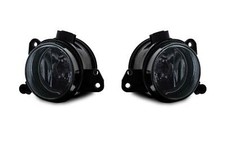 Für Mercedes 2x Nebelscheinwerfer NSW Schwarz Smoke H11 Birnen SET R + L passend