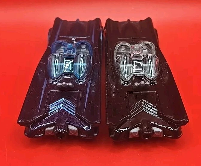 Hot Wheels Serie de TV Clásica Batimóvil Lote x2 Original Versión Negra y Azul Bonito Foto 4 de 4