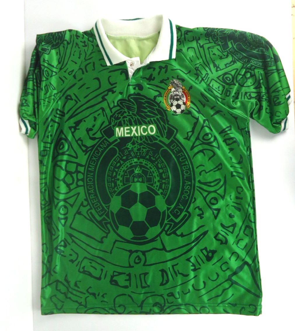 Vintage 1990s Mexico Soccer Jersey XL  Futbol