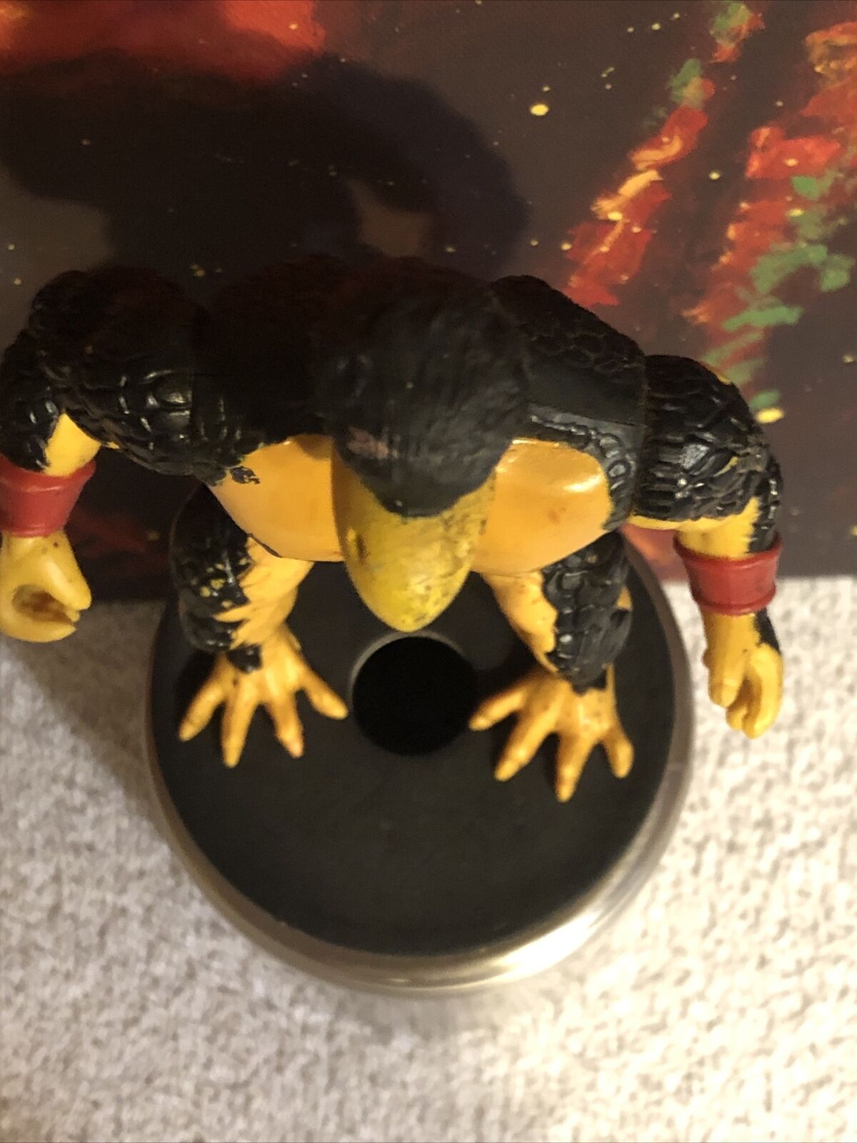 Black Birdman Warrior Beasts 1982 Remco Action Figure Vintage MOTU