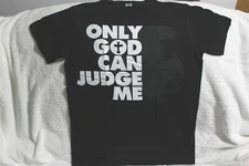 TUPAC SHAKUR ONLY GOD CAN JUDGE ME 2PAC HIP HOP RAP LEGEND T-SHIRT SHIRT