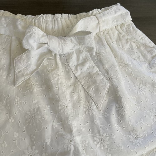 Polo Ralph Lauren girls white floral eyelet shorts size 14 NWT $55 - Picture 2 of 10