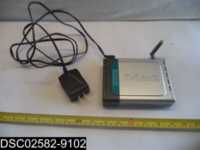 USED D-Link DI-524 54 Mbps 1-Port 10/100 Wireless G Router