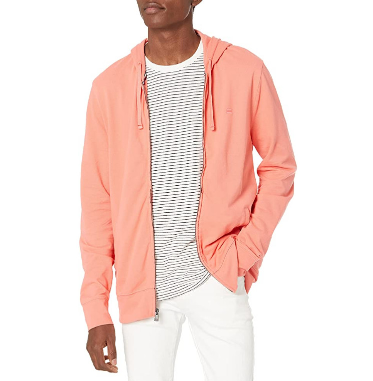 Мужская толстовка Tommy Hilfiger с капюшоном на молнии Фарфоровая роза XL 13990₽