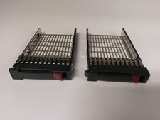 LOT of 2 HP 371589-001 2.5" SAS/SATA Server Hot-Plug Hard Drive Caddy 371589