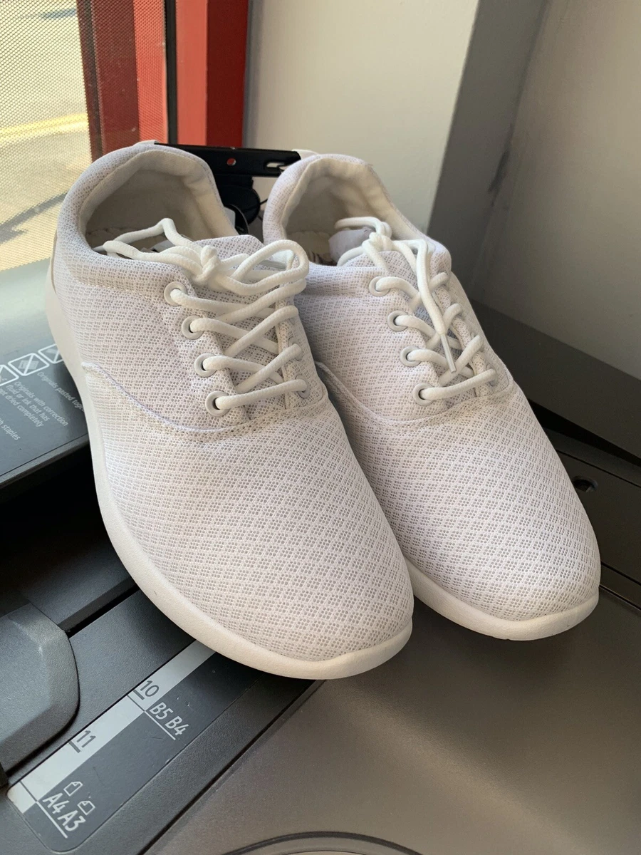 Ladies white shop lightweight trainers