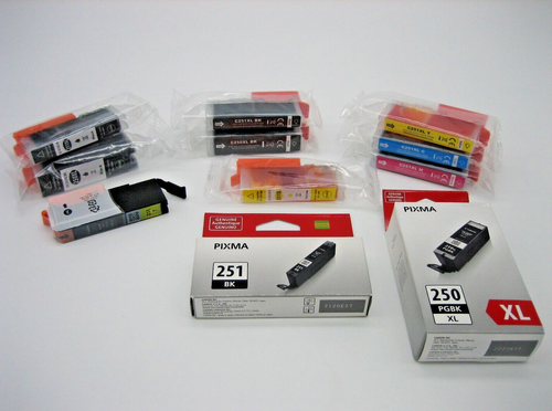 15 Pack Ink Cartridge For Canon PGI-250XL CLI-251XL Pixma IP7220 IP8720 IX6820 E - Foto 5