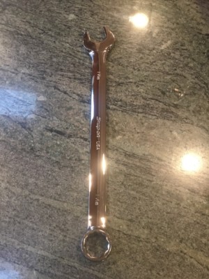 Snap On soex34 1-1/16 flank drive plus open end 12 point wrench