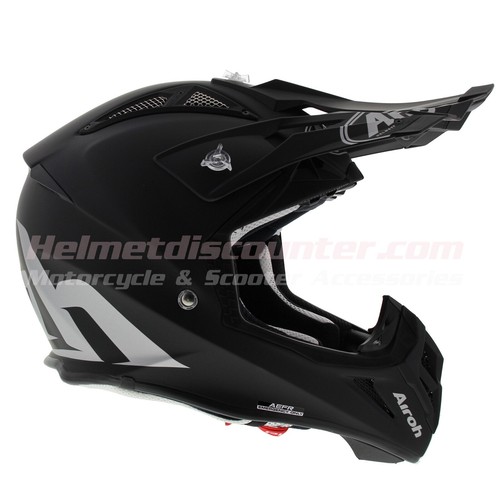 Airoh Aviator ACE Mono Matt Black, All Sizes Offroad MX Helmet Free Ship! - Picture 6 of 11